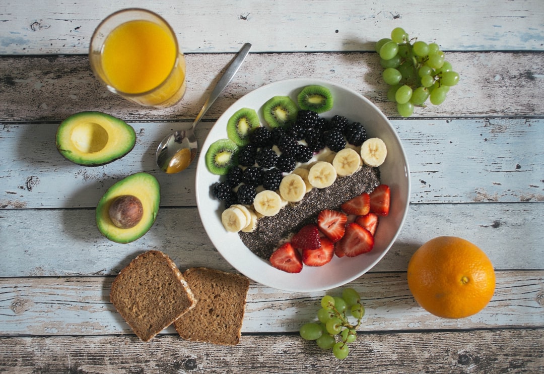 Photo Blended fruits